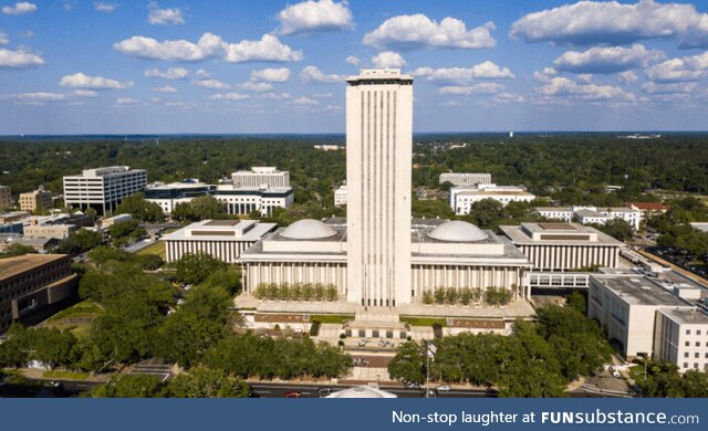 If you've ever wondered why Florida has such d*ckish laws, here's their Capitol Building