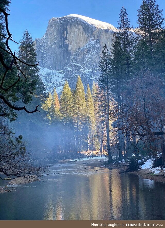 Half dome winter 2019