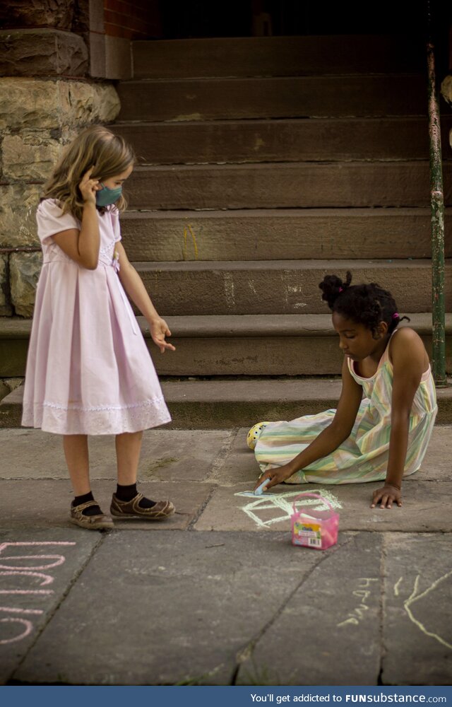 Young friendship in buffalo