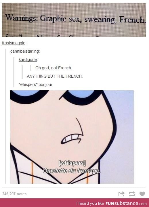 French is another level