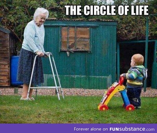 The real circle of life