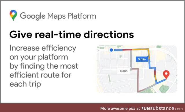 Give real-time directions Increase efficiency on your platform by finding the most