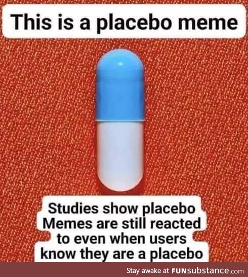 Or a nocebo?