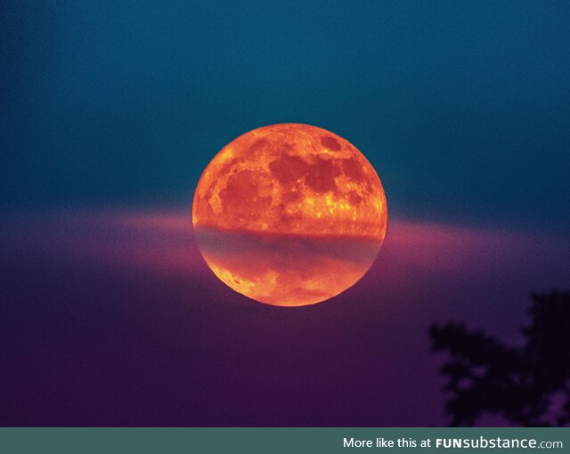 Tonight’s moonrise