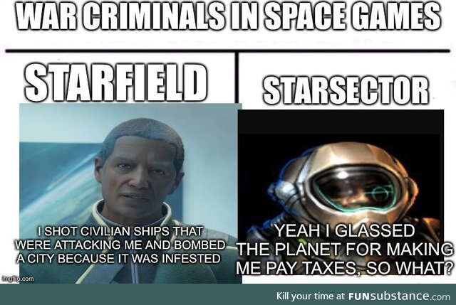 War Crimes in Space