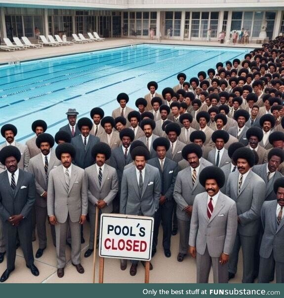 Pools closed