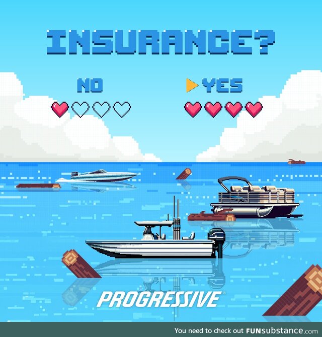 You win when you protect your boat with Progressive Insurance