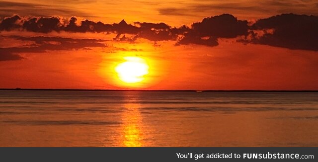 Sunset from Celebrity Equinox