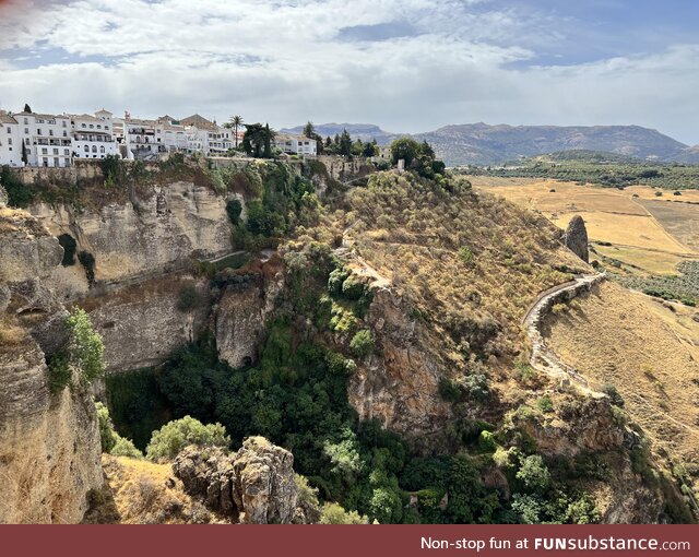 Took a walk in Ronda, Spain yesterday. [OC]