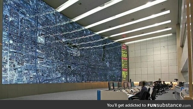 Beijing traffic control room