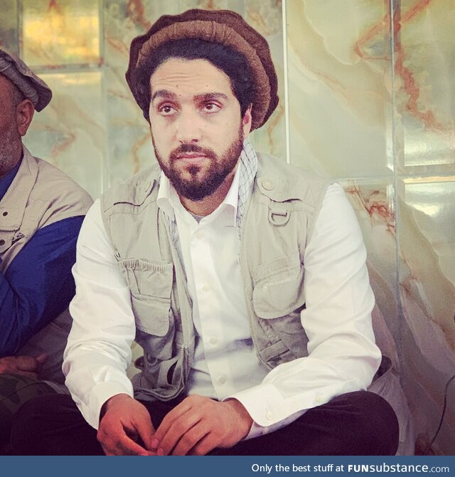 Ahmad Massoud, son of the famed "Lion of Panjshir" is starting a resistance against the