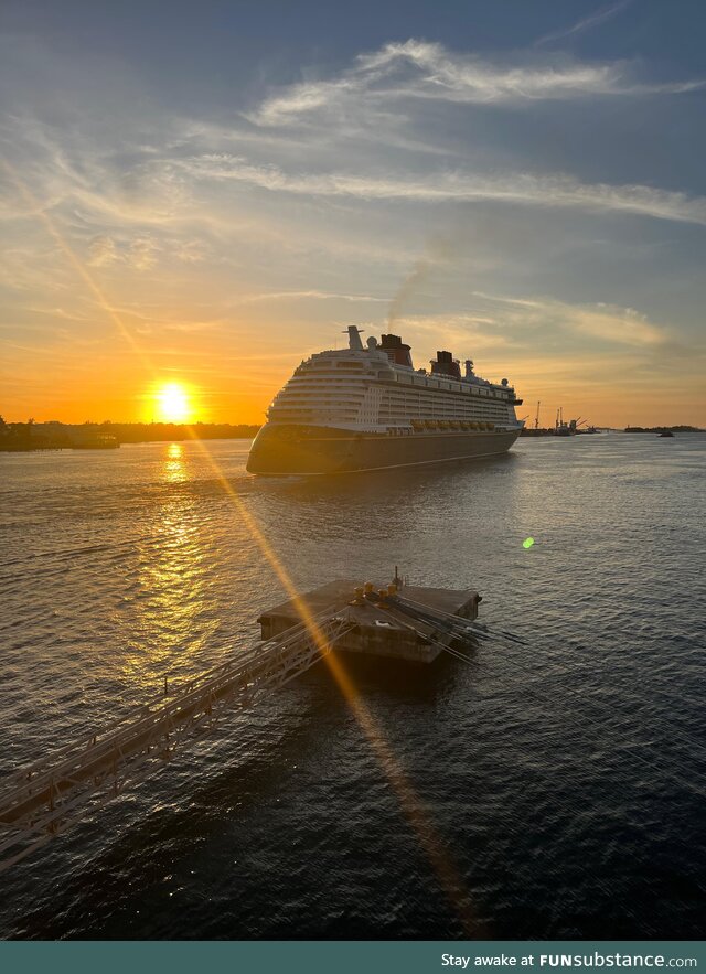 Love the natural beauty of a sunset over water