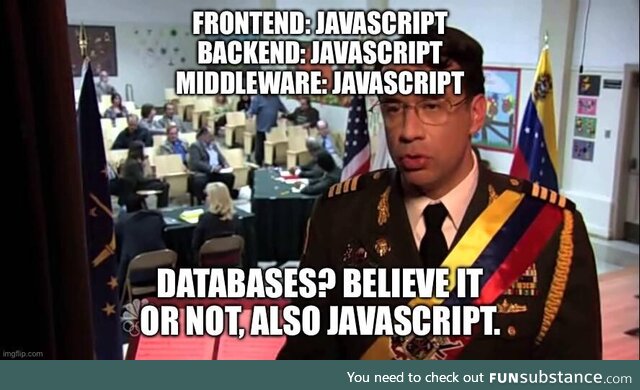 It’s JavaScript all the way down