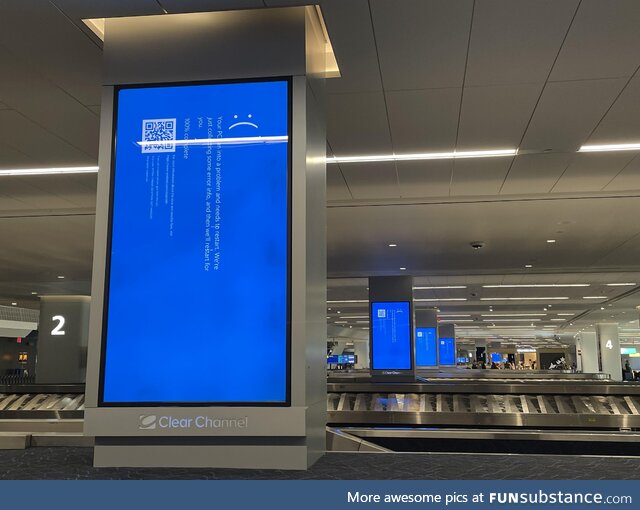 Blue Pillars of Death at LGA