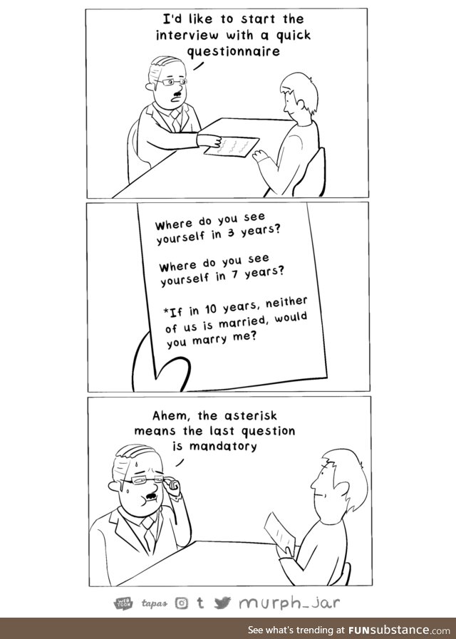 Typical interview questions