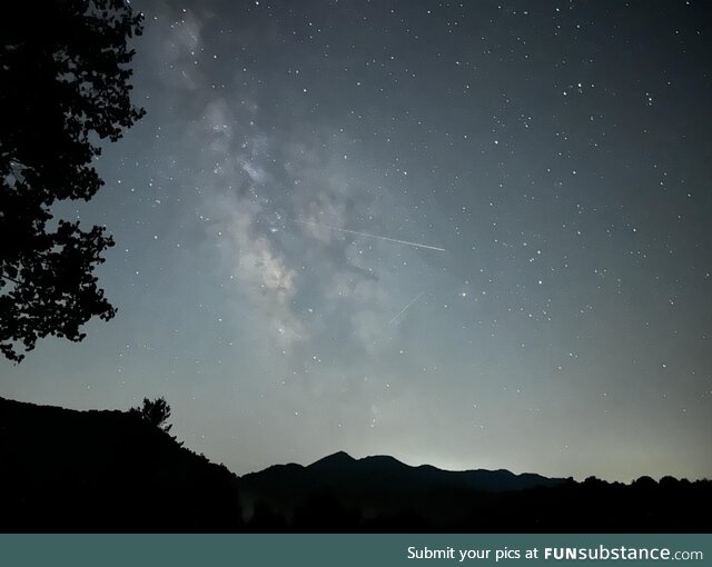 North Carolina Mountains at Night (iPhone 13 Pro)