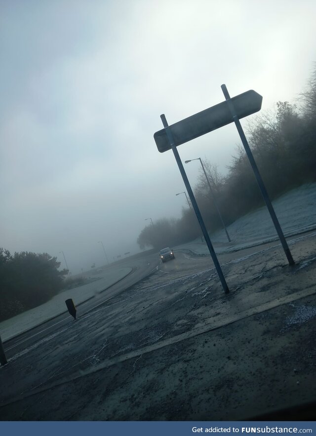 The fog in my local area