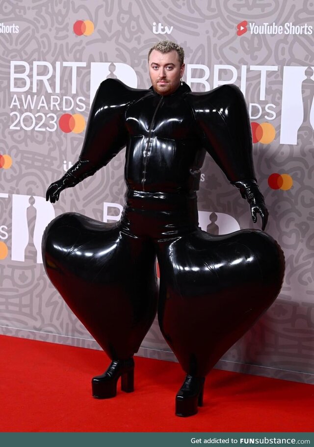 Sam Smith at the britz Awards