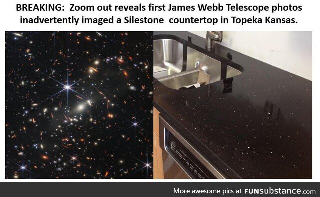Oops! James webb space telescope