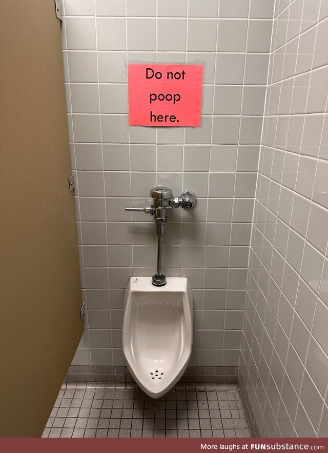 This bathroom has seen some shit