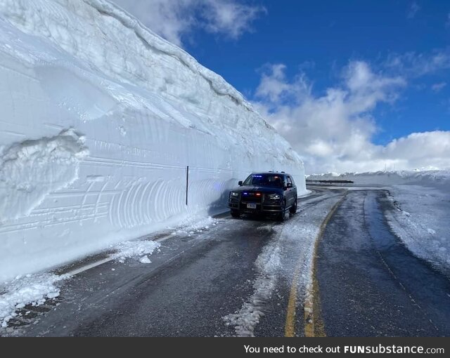 Wyoming Highway 212 as of last Wednesday
