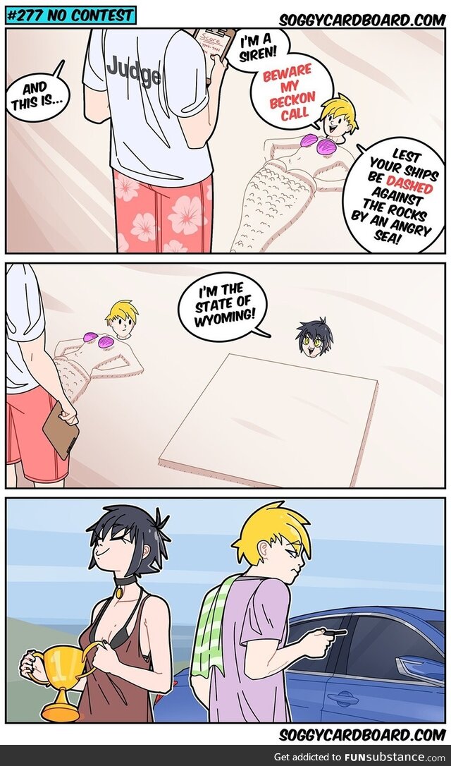 No contest - beach