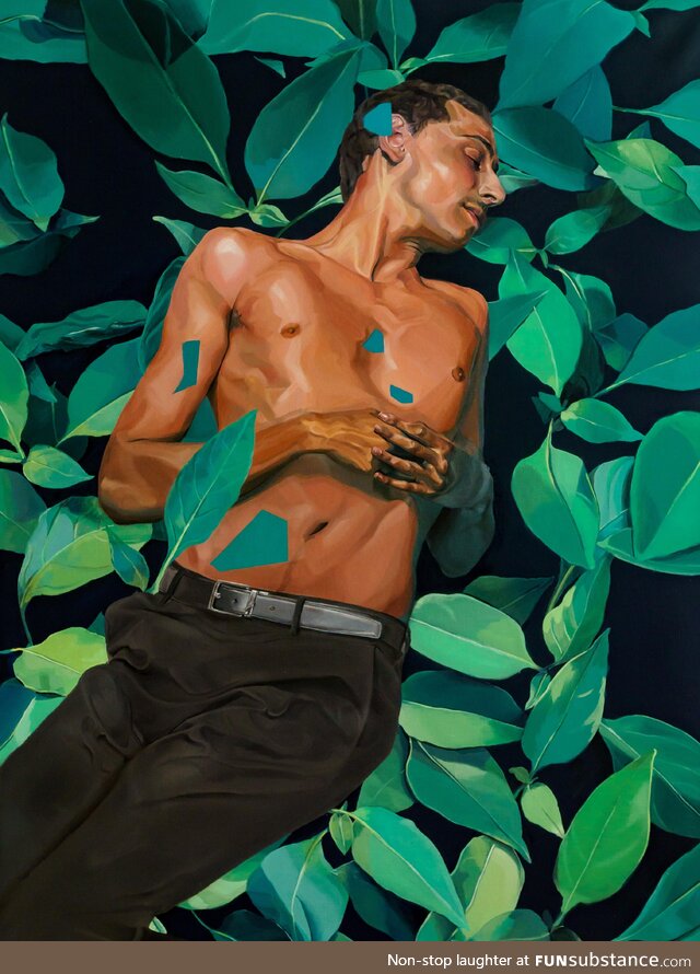 Finally done! "Lost and found", oilpaint / linen