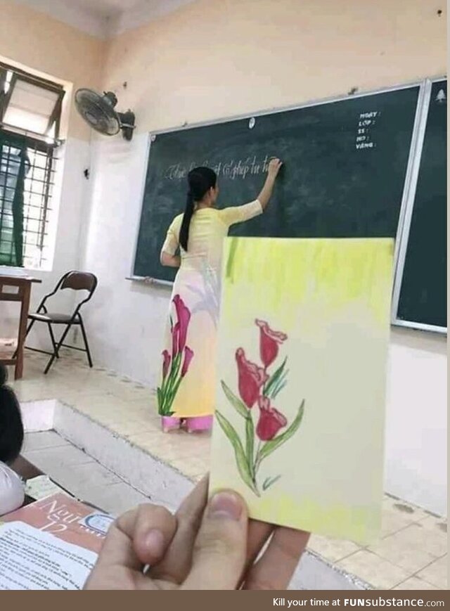 Then you are bored in class