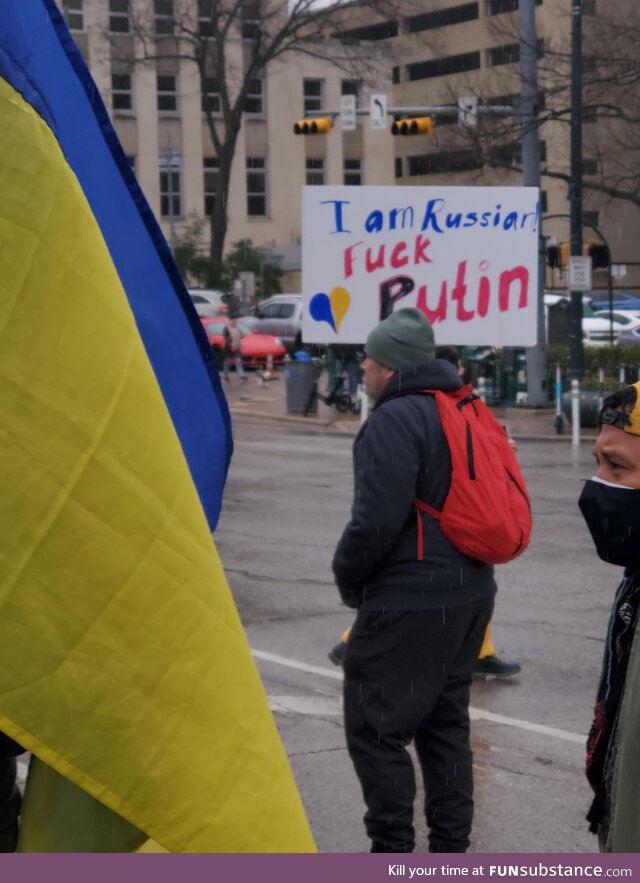 [OC] The Russian people are with Ukraine