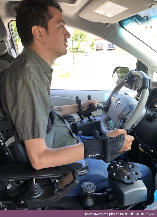 Finally trying to conquer a fear 13 years post SCI