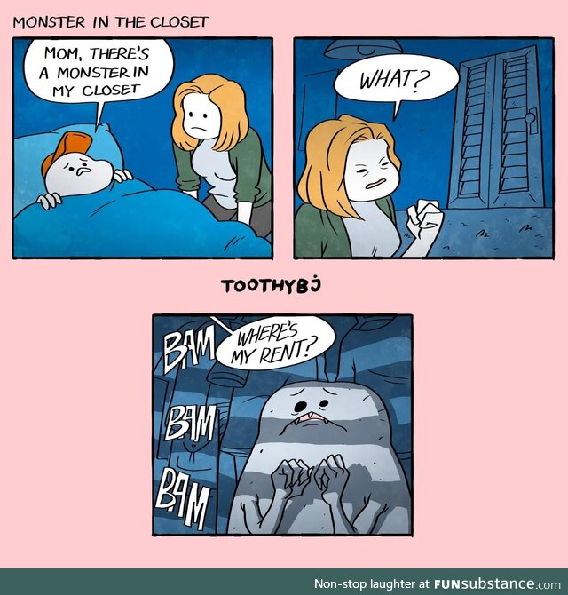 Monster in the closet [OC]