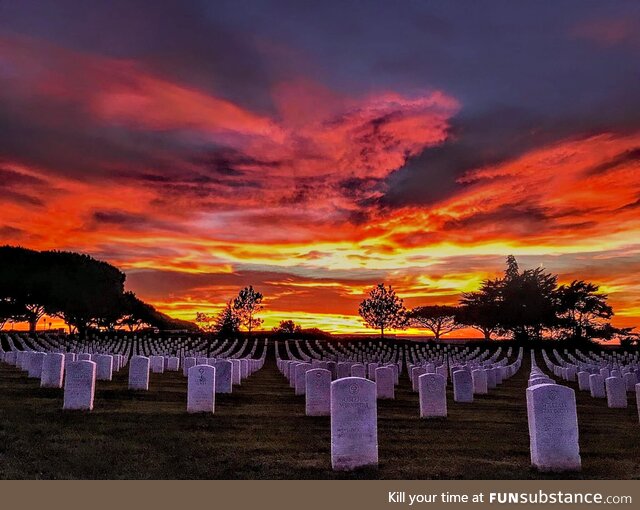 Fort Rosecrans National cemetery. A day well spent amongst heroes