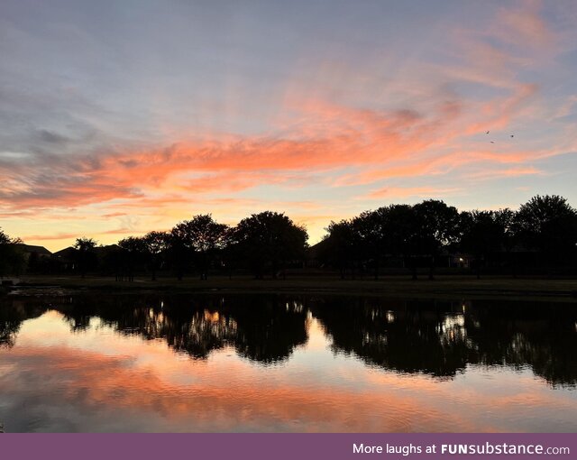 [OC] Post fishing sunset pic from Texas