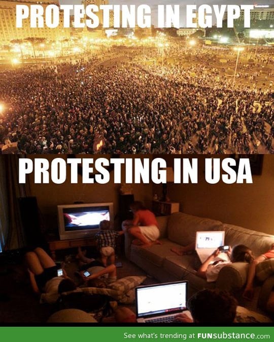 How people protest