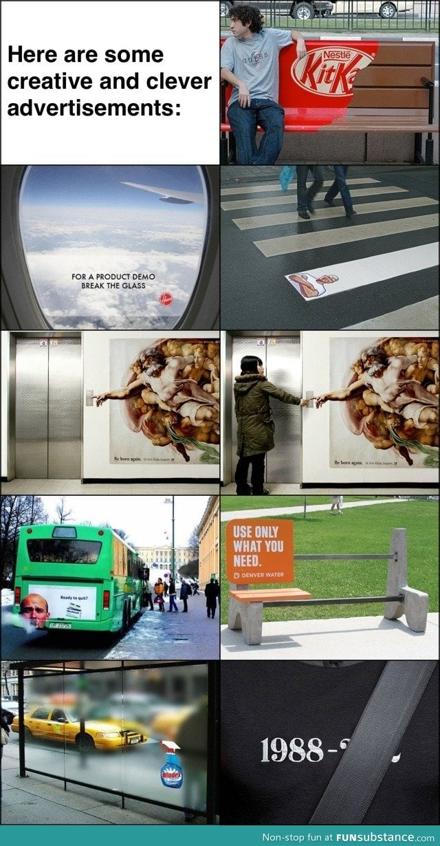 Creative and clever ads