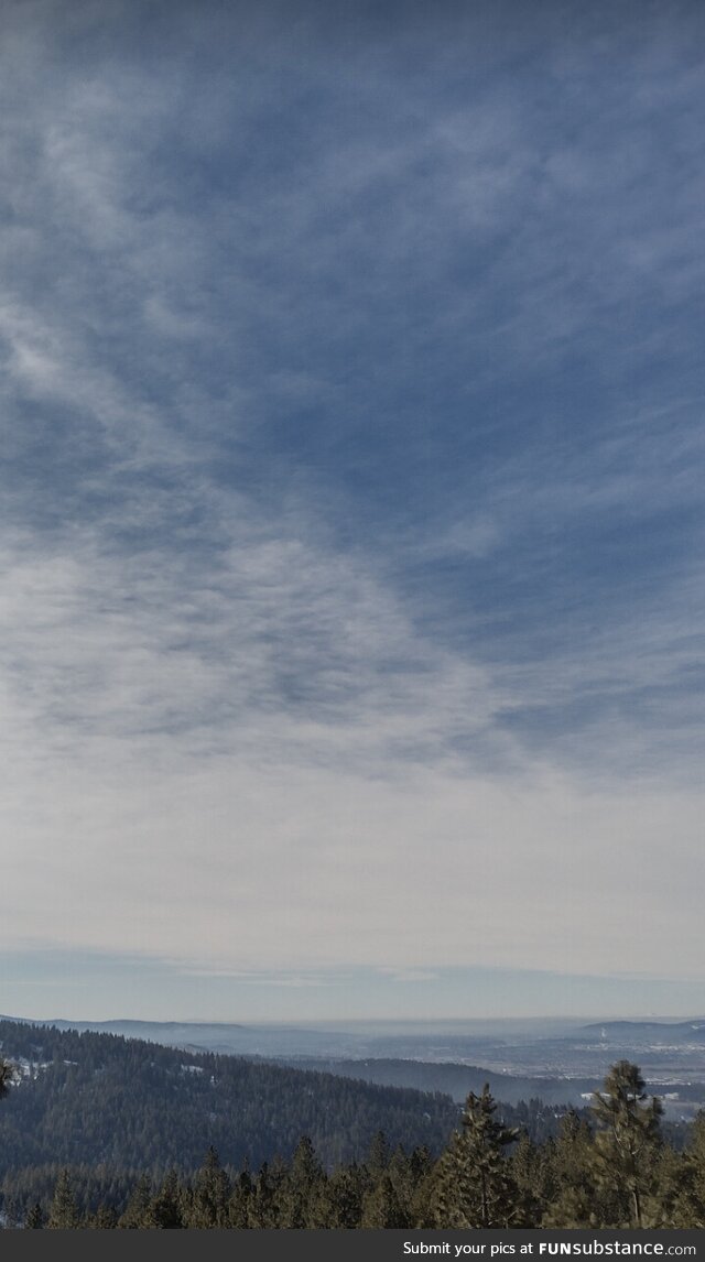 [OC] The view from a small mountain