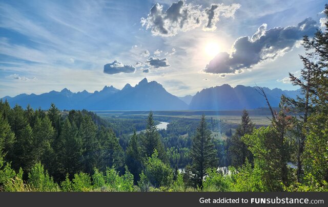 Snake River Overlook in Grand Teton National Park