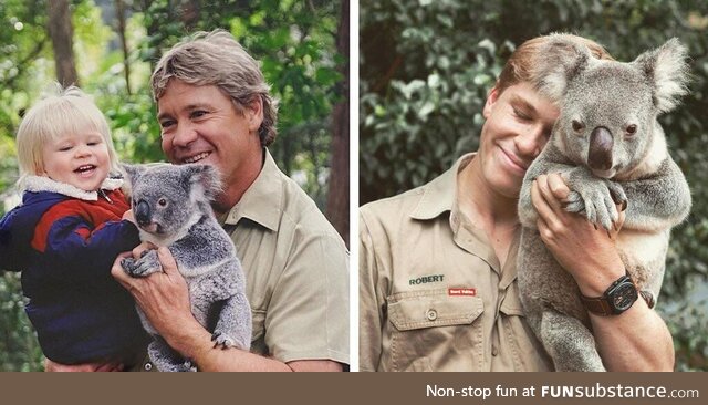17 year old Robert Irwin looks just like his Dad! ????