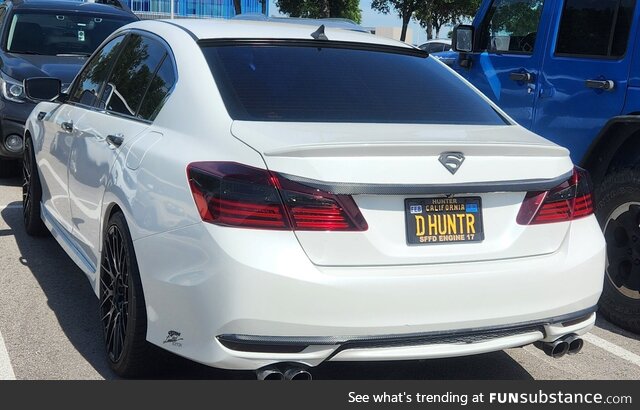 I just found your mom's car