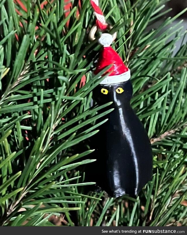 He sees you when you're sleeping