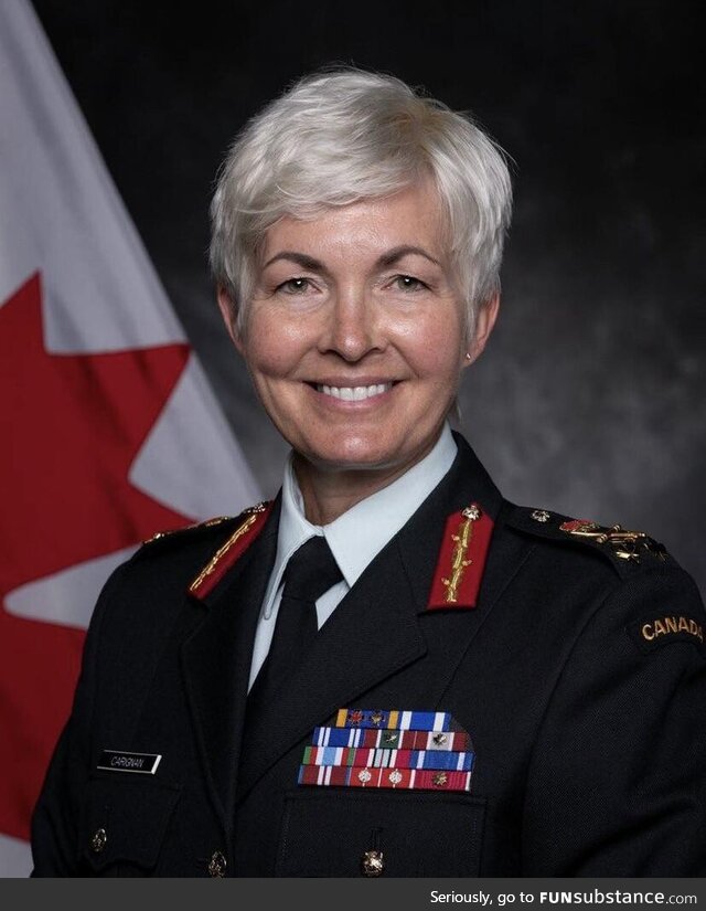 Lt.-Gen. Jennie Carignan just became the first women to lead the Canadian Forces