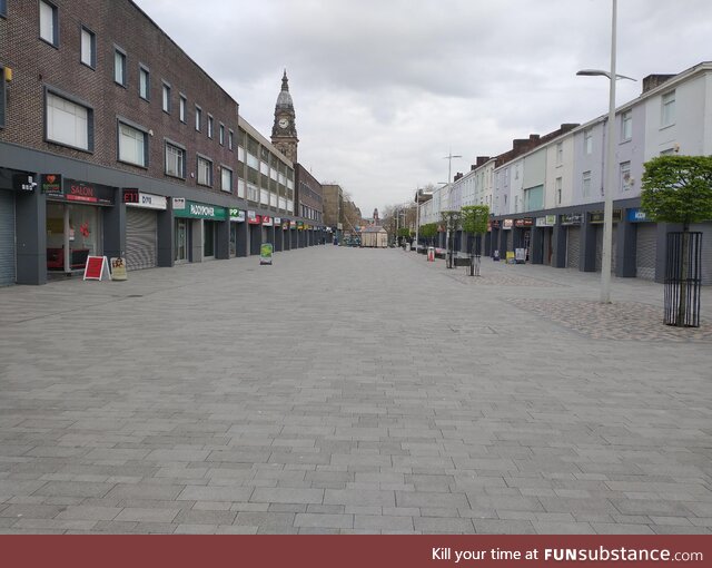 [OC] Bolton, but unusually quiet