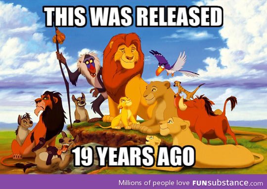 In case you weren't feeling old enough