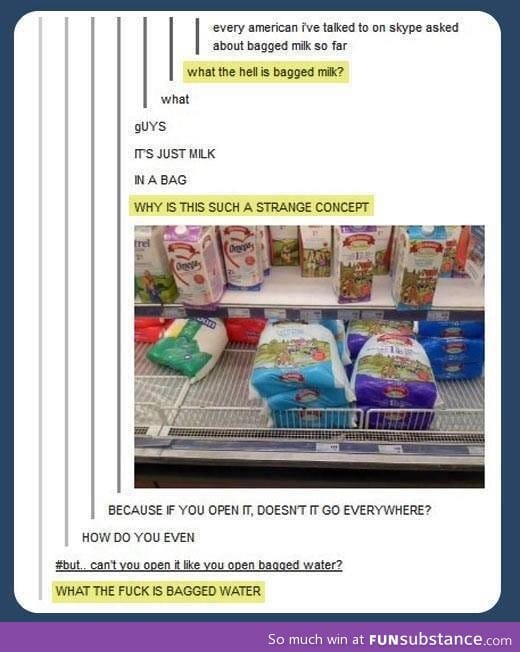 Bagged Milk