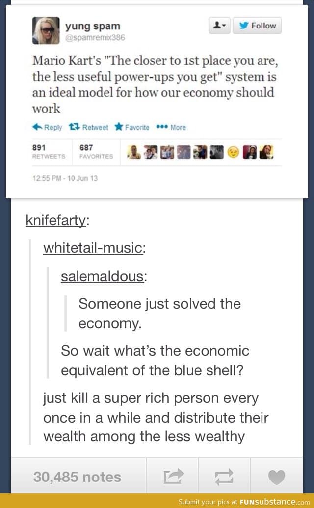 Mario Kart and the economy