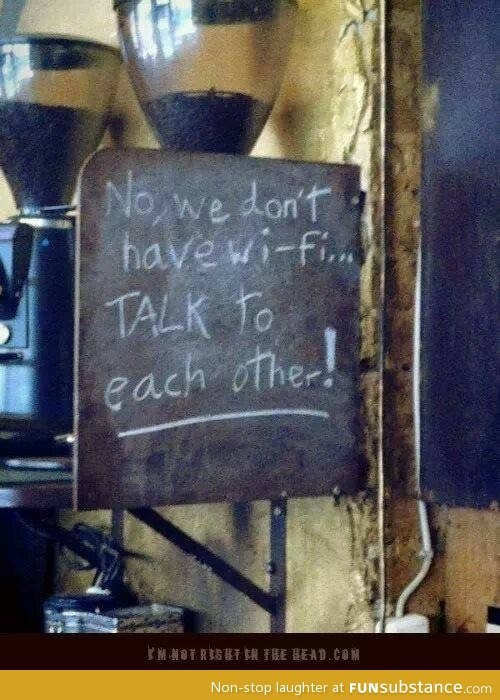 No wi-fi