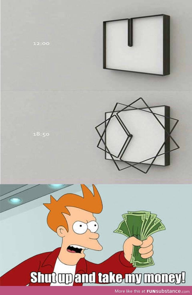 Cool concept clock