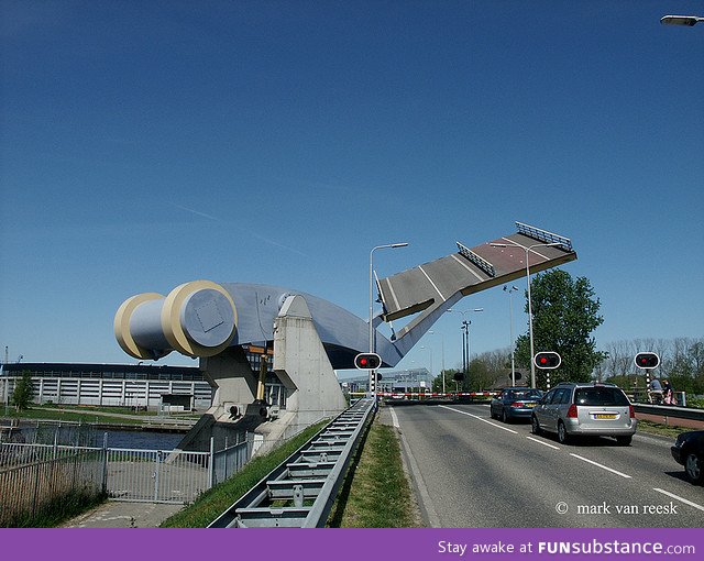 A real bridge in the netherlands