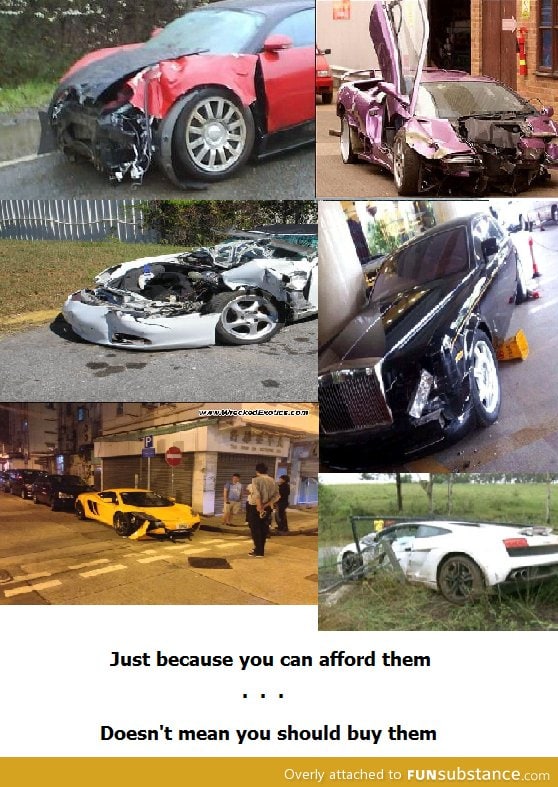 exotic car crashes