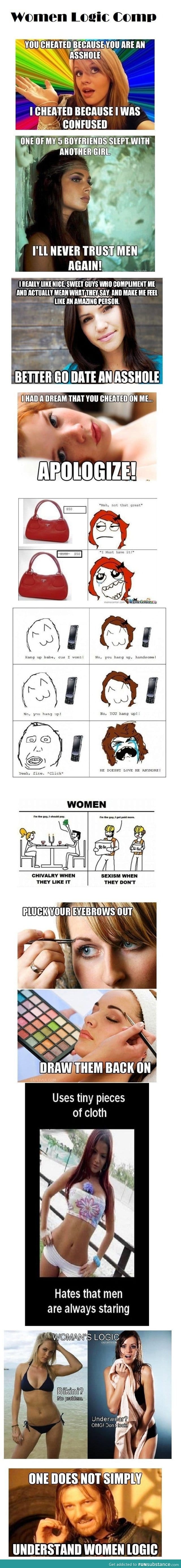 Women logic compIation